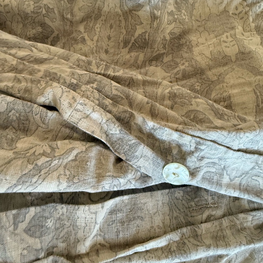 Restoration Hardware-ITALIAN 19TH C. MEDALLION DUVET COVER & SHAMS /Queen - Picture 8 of 9